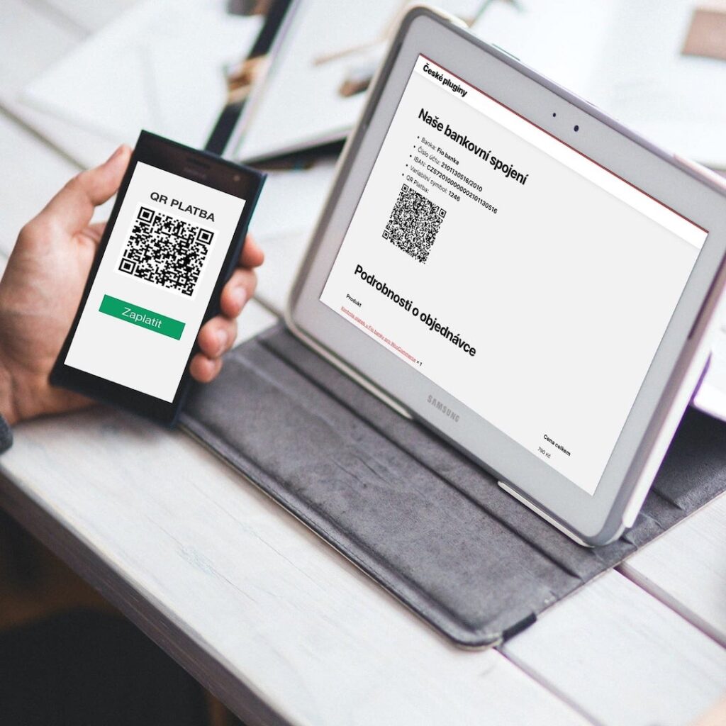 QR platby pro WooCommerce